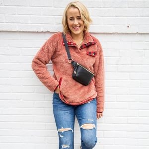 Cozy fleece pullover